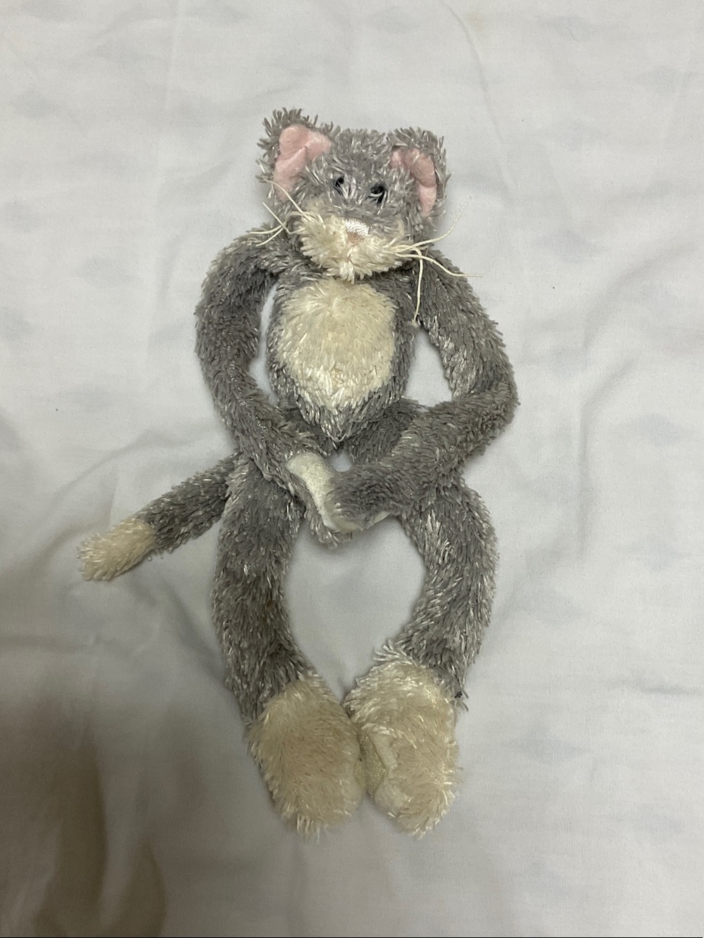 Vintage Fiesta Long Legged Hanging Cat Plush.